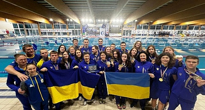 Украинцы установили мировой рекорд на этапе Кубка мира по плаванию в ластах